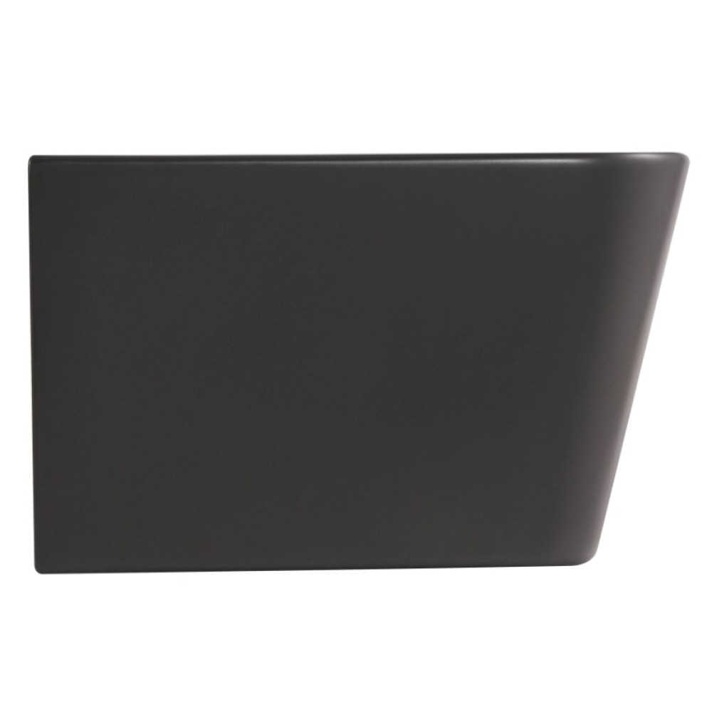 Биде подвесное Qtap Tern Anthracite QT17551303GAN