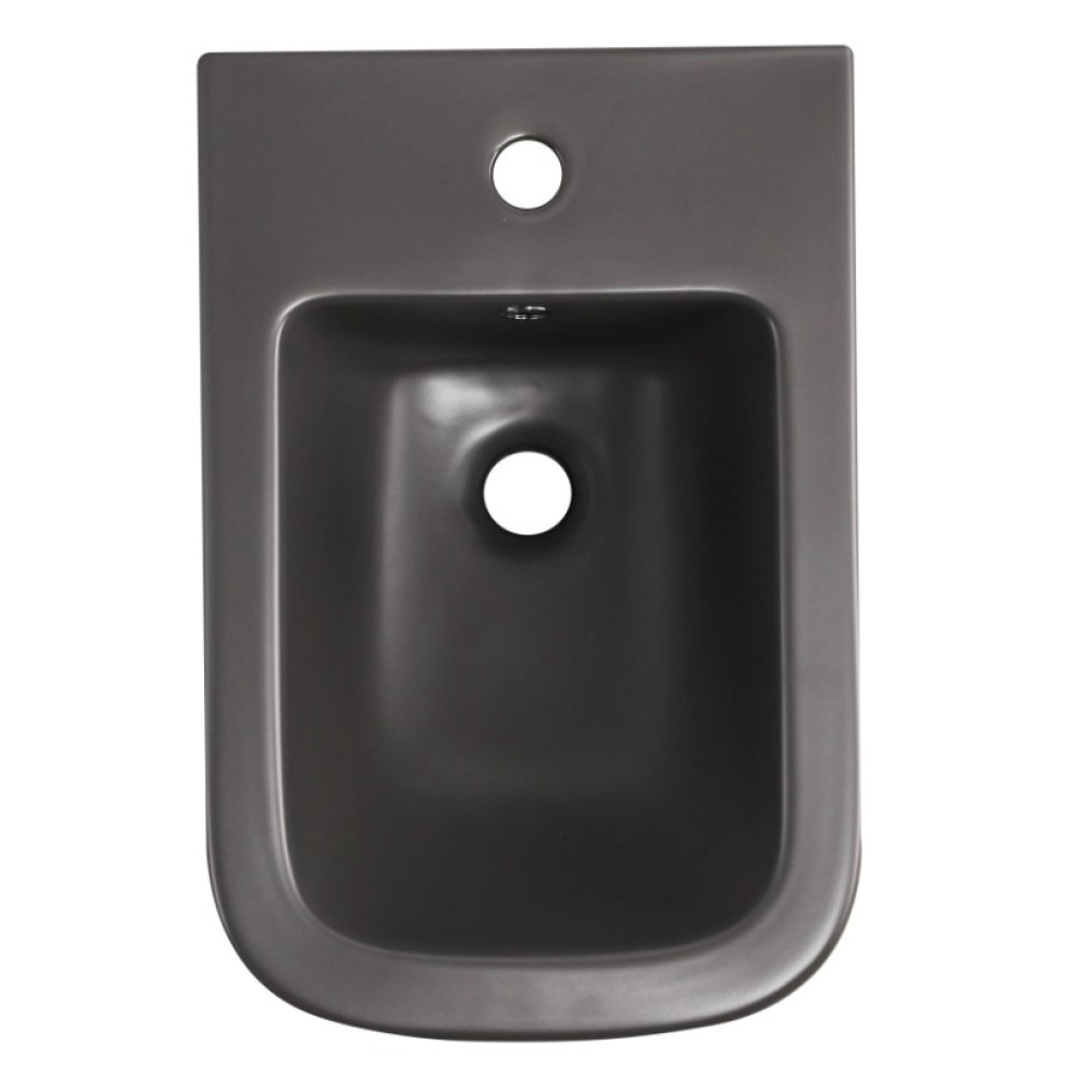 Биде подвесное Qtap Tern Anthracite QT17551303GAN