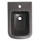 Биде подвесное Qtap Tern Anthracite QT17551303GAN