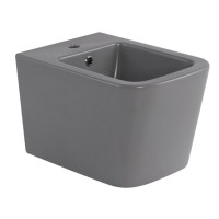 Биде подвесное Qtap Tern Stone grey QT17551303GSG