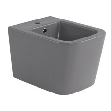 Биде подвесное Qtap Tern Stone grey QT17551303GSG