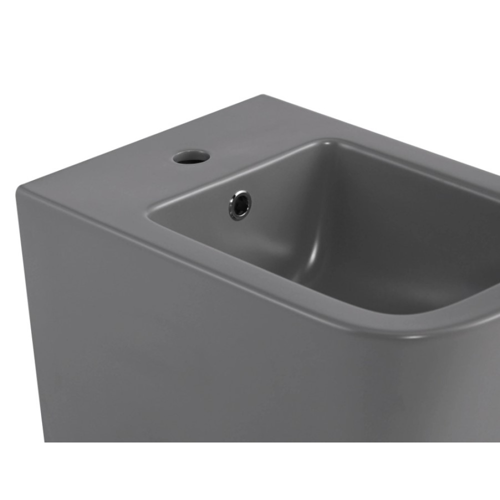 Біде підвісне Qtap Tern Stone grey QT17551303GSG