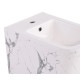 Биде подвесное Qtap Tern Marble QT17551303GMR