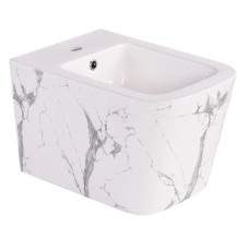 Биде подвесное Qtap Tern Marble QT17551303GMR
