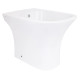 Біде підлогове Qtap Presto Quadro White QTPRE29W49124