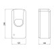Дезинфектор Qtap Zdraví 6V бесконтактный QT170WH42921 White