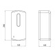 Дезінфектор Qtap 6V безконтактний QT170WH42923 White