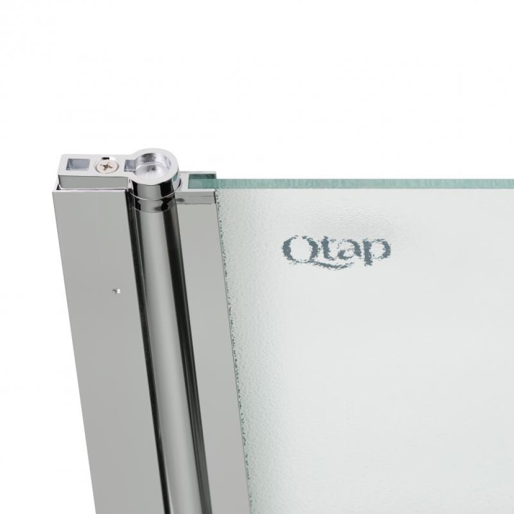 Шторка для ванни Qtap Standard CRM407513APL