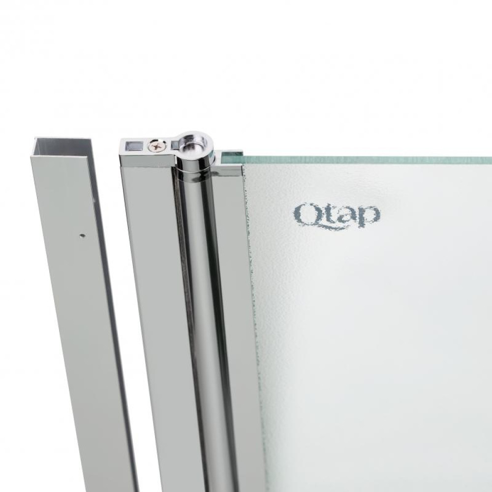 Шторка для ванни Qtap Standard CRM407513APL