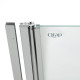 Шторка для ванни Qtap Standard CRM407513APL