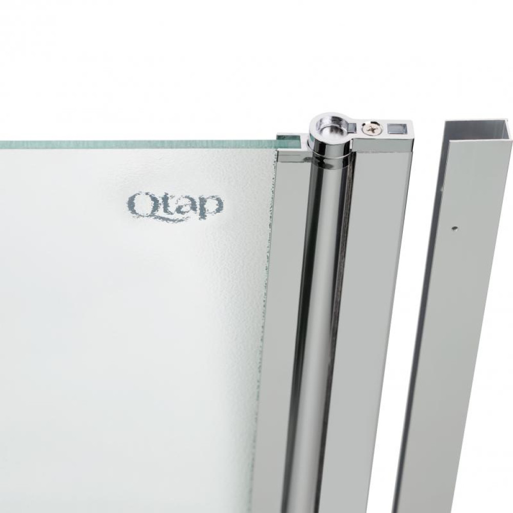 Шторка на ванну Qtap Standard CRM407513APR