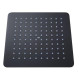 Душевая система универсальная Qtap Sloup Black Matt термостатическая с полкой QTSL57T105VNKBB