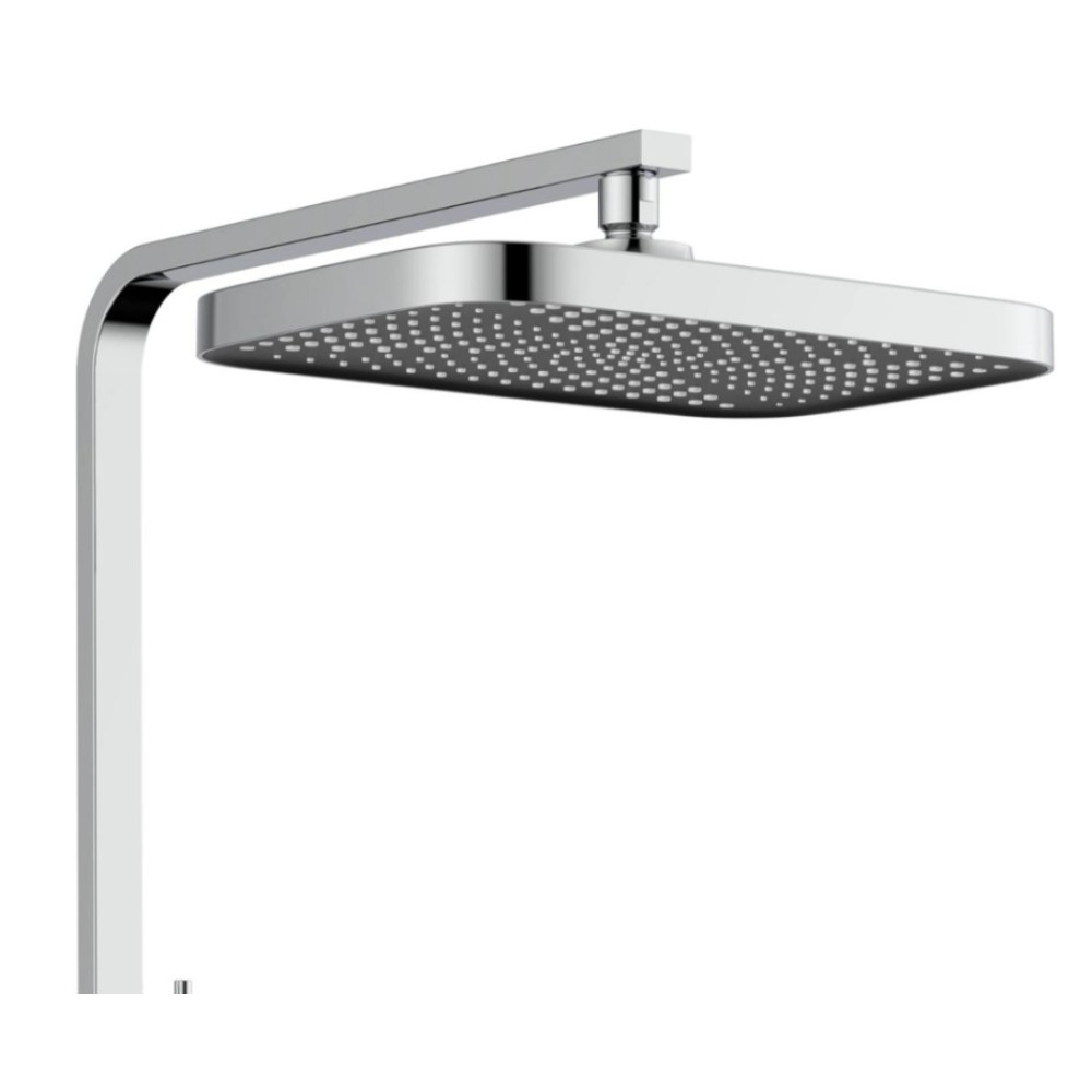 Душевая система универсальная Qtap Sloup Chrome термостатическая QTSL57103KNC