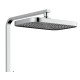 Душевая система универсальная Qtap Sloup Chrome термостатическая QTSL57103KNC