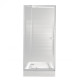 Душові двері QTAP Pisces WHI208-9.CP5 з піддоном Unisquare 309915