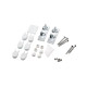 Штора на ванну Qtap Gemini WHI40114RP6 скло Pear 6 мм