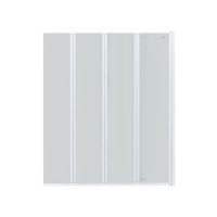 Штора на ванну Qtap Gemini WHI401114RP6 скло Pear 6 мм