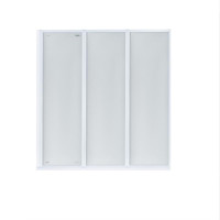 Штора на ванну Qtap Gemini WHI401314RP4 скло Pear 4 мм