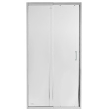 Душевые двери в нишу Qtap Taurus CRM209-1.C6 90-100x200 см, стекло Clear 6 мм, покрытие CalcLess (TAUCRM2091C6)