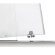 Душевые двери в нишу Qtap Taurus CRM209-1.C6 90-100x200 см, стекло Clear 6 мм, покрытие CalcLess (TAUCRM2091C6)