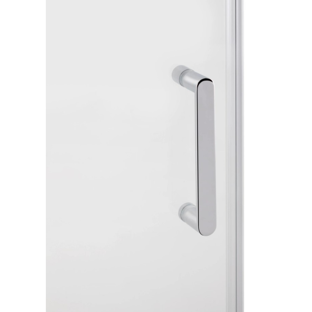 Душевые двери в нишу Qtap Taurus CRM2012-13.C6 120-130x200 см, стекло Clear 6 мм, покрытие CalcLess (TAUCRM201213C6)