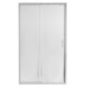 Душевые двери в нишу Qtap Taurus CRM2012-13.C6 120-130x200 см, стекло Clear 6 мм, покрытие CalcLess (TAUCRM201213C6)