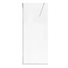 Душевая перегородка Qtap Walk-In Standard CRM209.C8 90х200 см, стекло Clear 8 мм, покрытие CalcLess