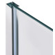 Душевая перегородка Qtap Walk-In Standard CRM2011.C8 110х200 см, стекло Clear 8 мм, покрытие CalcLess