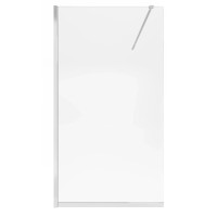 Душевая перегородка Qtap Walk-In Standard CRM2011.C8 110х200 см, стекло Clear 8 мм, покрытие CalcLess
