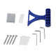 Душевая перегородка Qtap Walk-In Standard CRM2011.C8 110х200 см, стекло Clear 8 мм, покрытие CalcLess