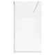 Душевая перегородка Qtap Walk-In Standard CRM2011.C8 110х200 см, стекло Clear 8 мм, покрытие CalcLess