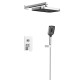 Душова система універсальна Qtap Aquarius Chrome QTAQA64103NGC