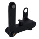 Душевая система универсальная Qtap Jay Black Matt с изливом QTJAY111BLM45549