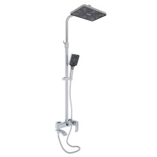 Душевая система универсальная Qtap Swan Cascada Chrome с изливом QTSWA111CRM45566