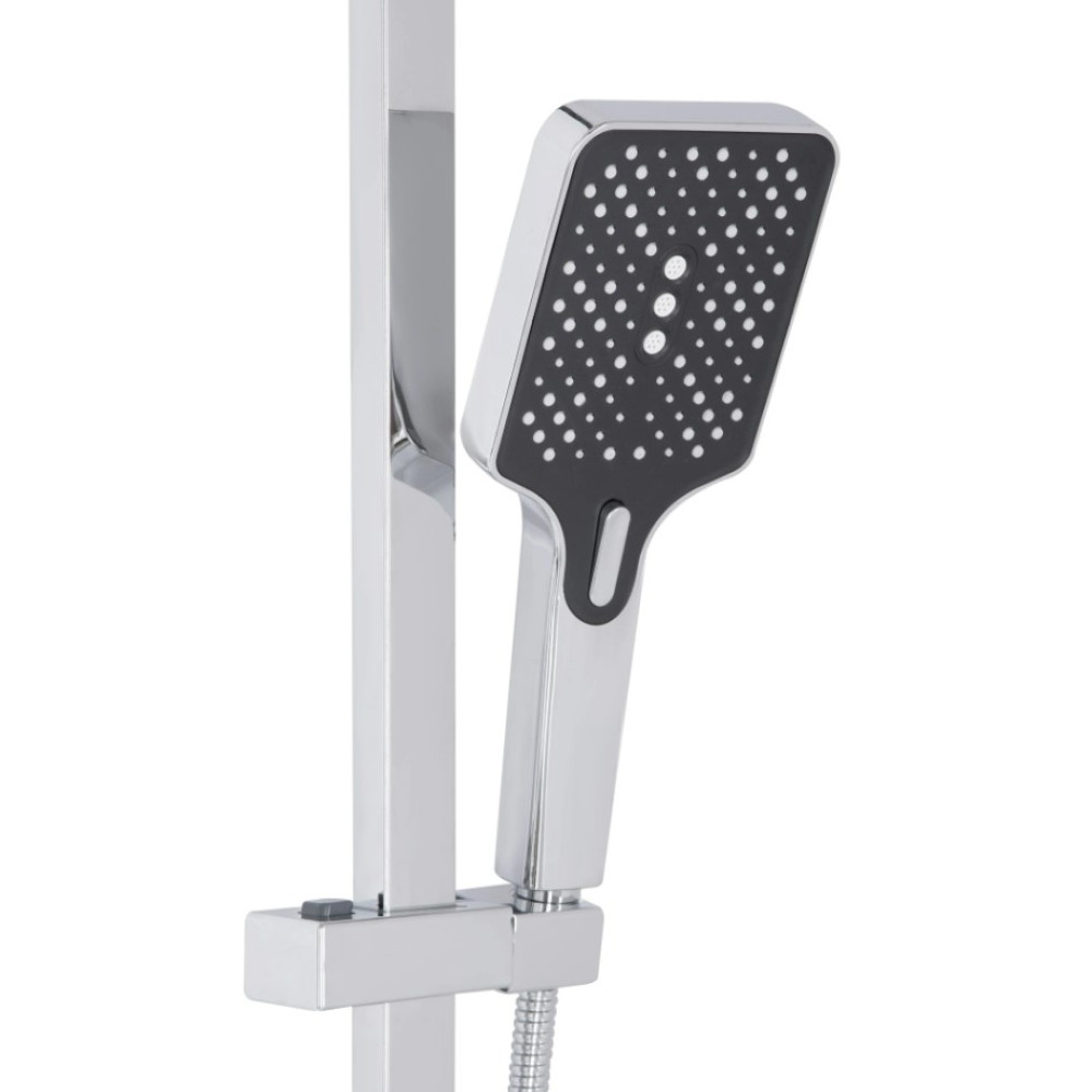 Душевая система универсальная Qtap Swan Cascada Chrome с изливом QTSWA111CRM45566