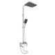 Душевая система универсальная Qtap Swan Cascada Chrome с изливом QTSWA111CRM45566