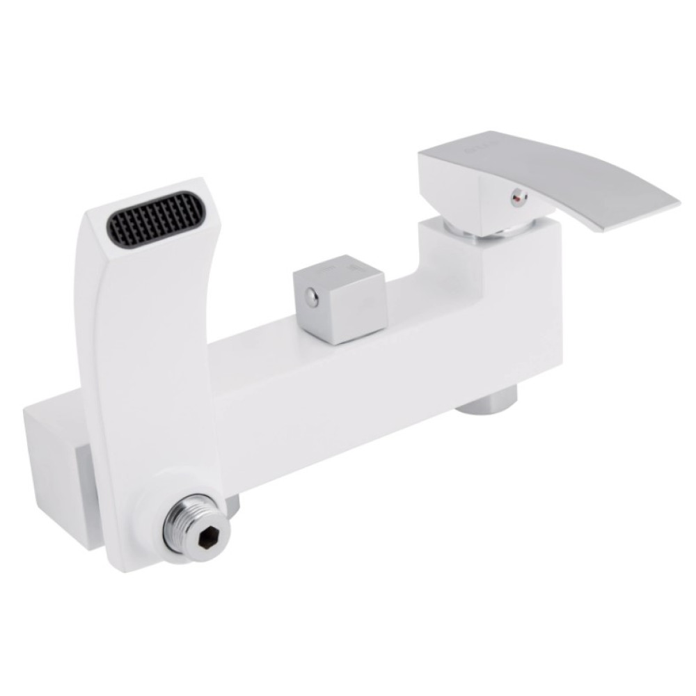 Душевая система универсальная Qtap Swan Cascada Chrome/White с изливом QTSWA111CRW45570