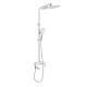 Душевая система универсальная Qtap Swan Cascada Chrome/White с изливом QTSWA111CRW45570