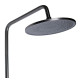 Душевая система универсальная Qtap Vlasta New Gunmetal Black PVD с изливом QTVLA111GMB45651