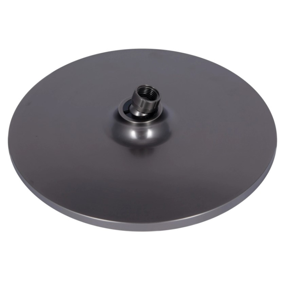 Душевая система универсальная Qtap Vlasta New Gunmetal Black PVD с изливом QTVLA111GMB45651
