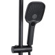 Душевая система универсальная Qtap Gemini Black Matt с изливом QTGEM111BLM45686