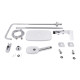 Душова система універсальна Qtap Gemini Chrome/White з виливом QTGEM111CRW45687