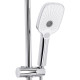 Душова система універсальна Qtap Gemini Chrome/White з виливом QTGEM111CRW45687