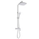 Душова система універсальна Qtap Gemini Chrome/White з виливом QTGEM111CRW45687
