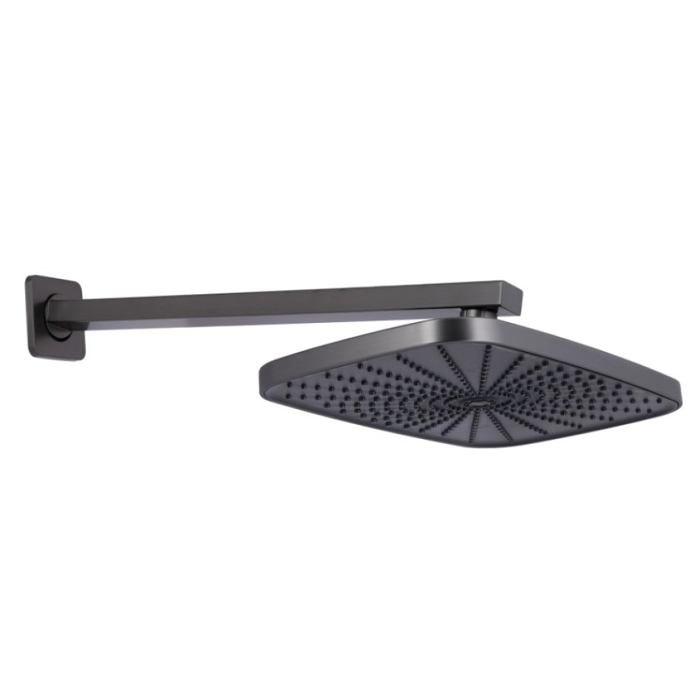 Душевая система для душа Qtap Gemini Gunmetal Black PVD скрытого монтажа QTGEM113GMB45698