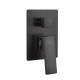 Душова система універсальна Qtap Gemini Gunmetal Black PVD прихованого монтажу QTGEM114GMB45704