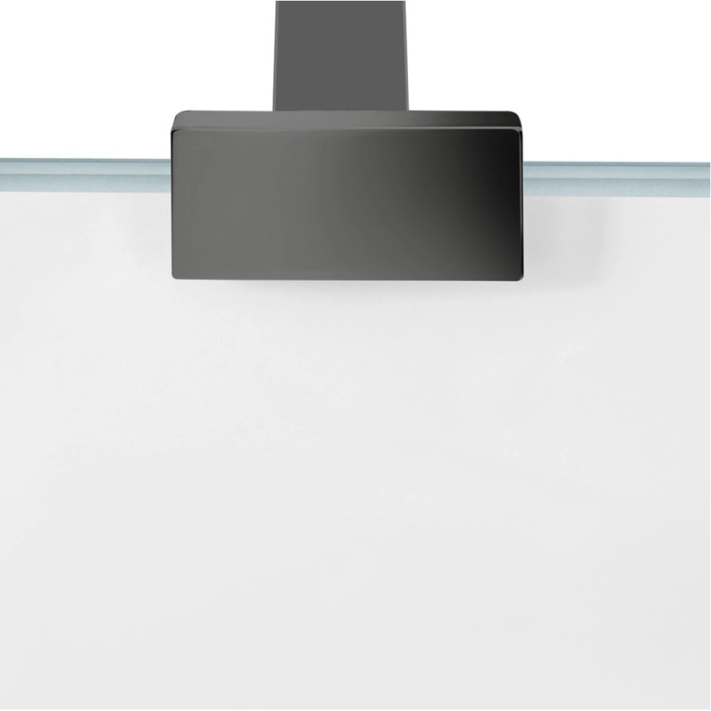 Душевая перегородка Qtap Walk-In Standard BLM209.C8 90х200 см, стекло Clear 8 мм, покрытие CalcLess