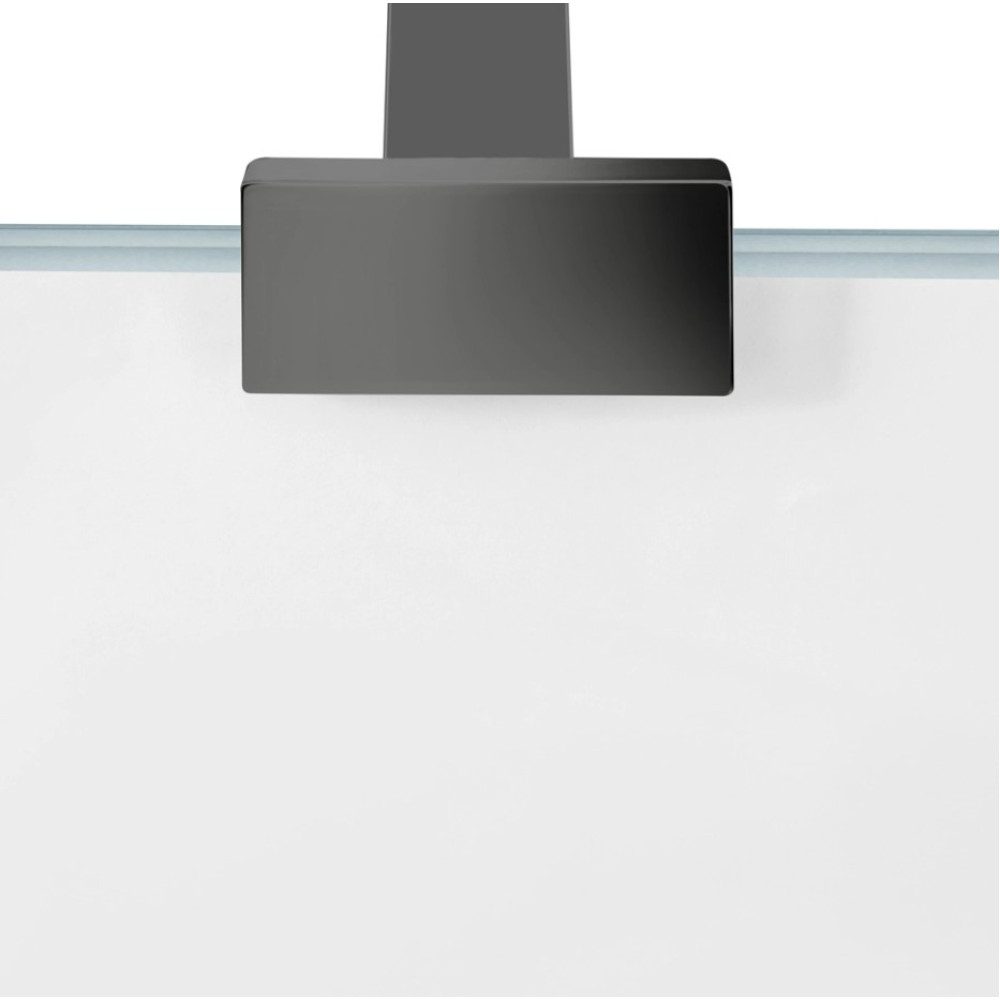 Душевая перегородка Qtap Walk-In Standard BLM201.C8 100х200 см, стекло Clear 8 мм, покрытие CalcLess