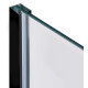 Душова перегородка Qtap Walk-In Standard BLM2011.C8 100х200 см, скло Clear 8 мм, покриття CalcLess