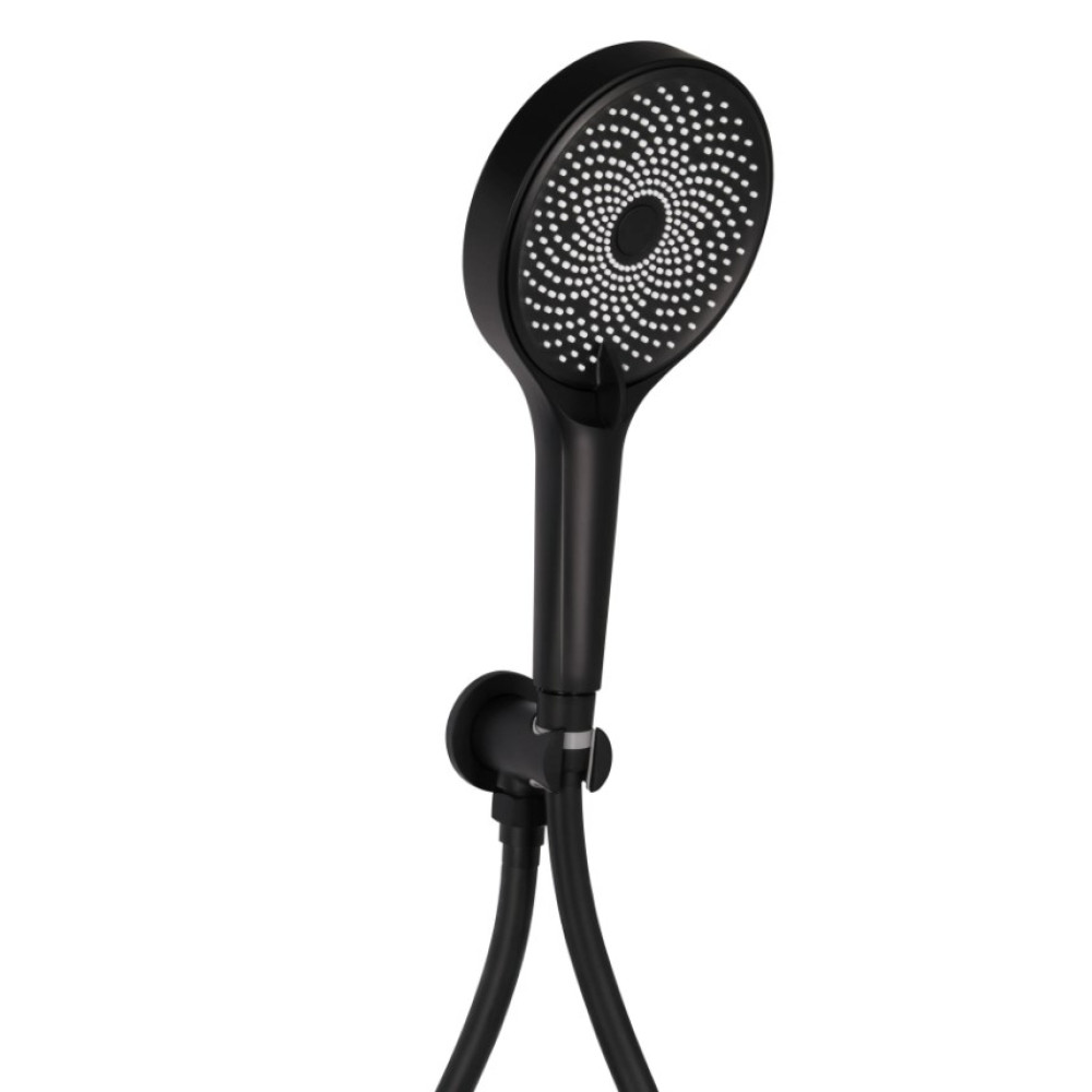 Душевая система универсальная Qtap Scorpio Black Matt скрытого монтажа QTSCO113BLM45897